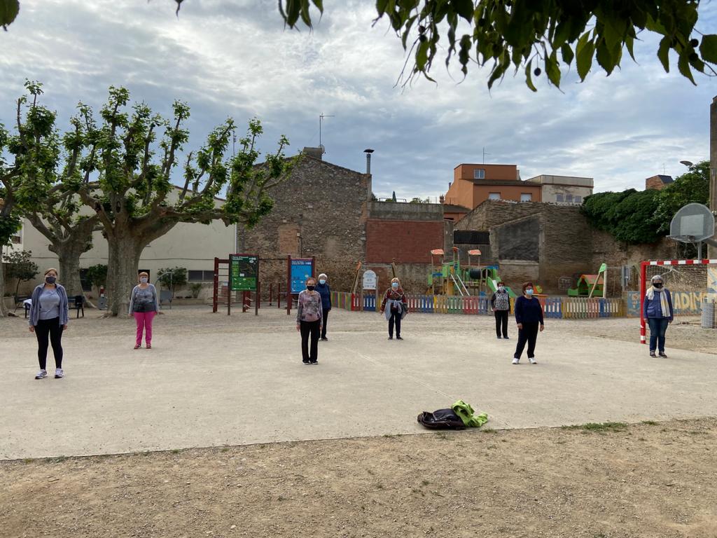 Sessió d'exercici físic a Cabanes