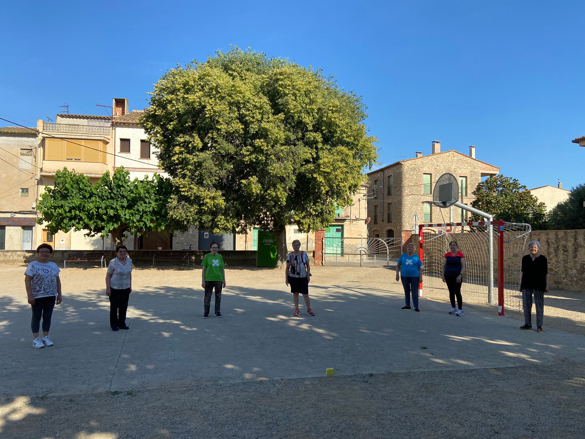 Sessió d'exercici físic a Cabanes