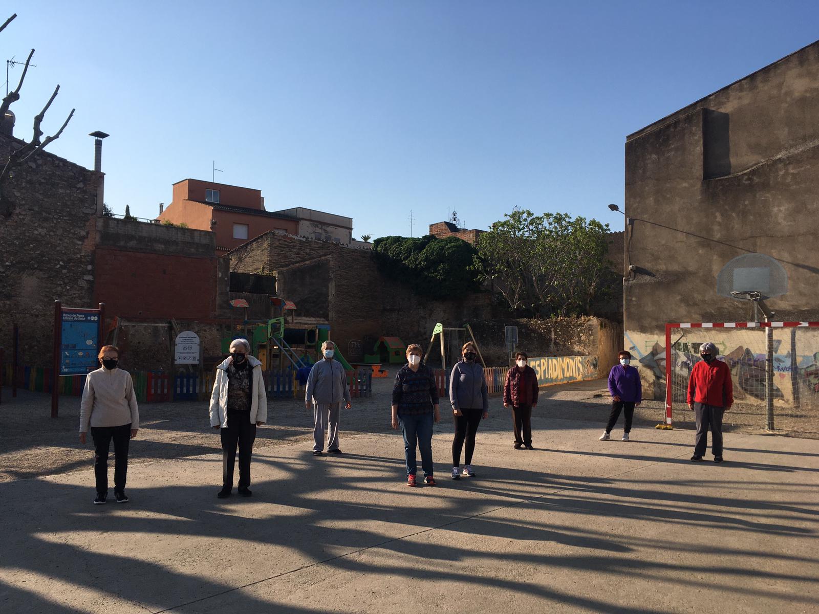 Sessió d'exercici físic a Cabanes