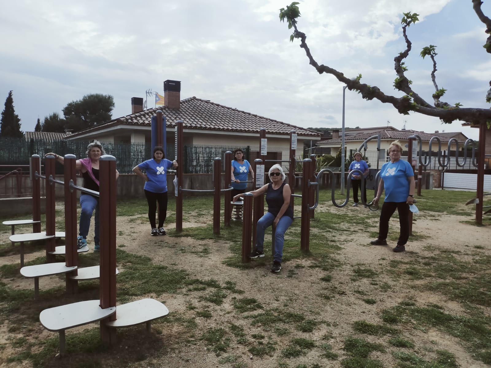 Sessió d'exercici físic a Corçà