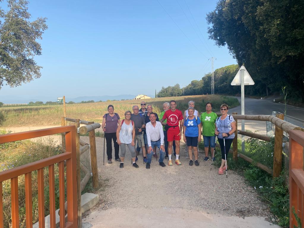 Caminada per la via verda Fornells - Llambilles