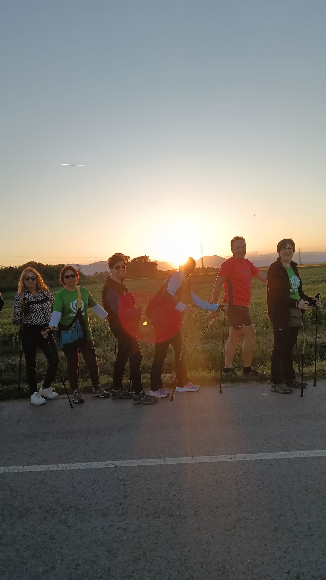 Marxa nòrdica pel municipi  (estiu)