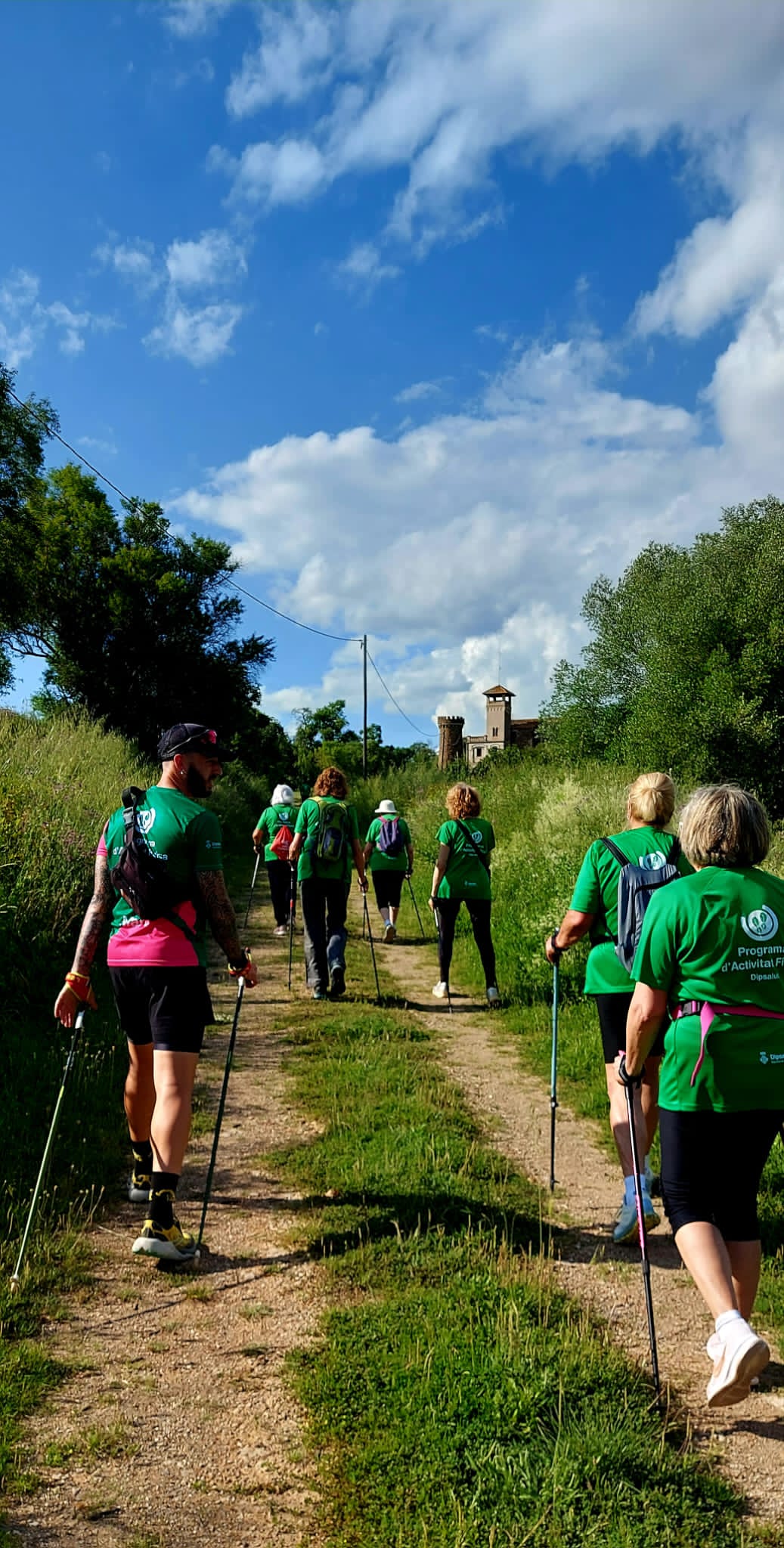 Marxa nòrdica cap a la Torre (estiu)