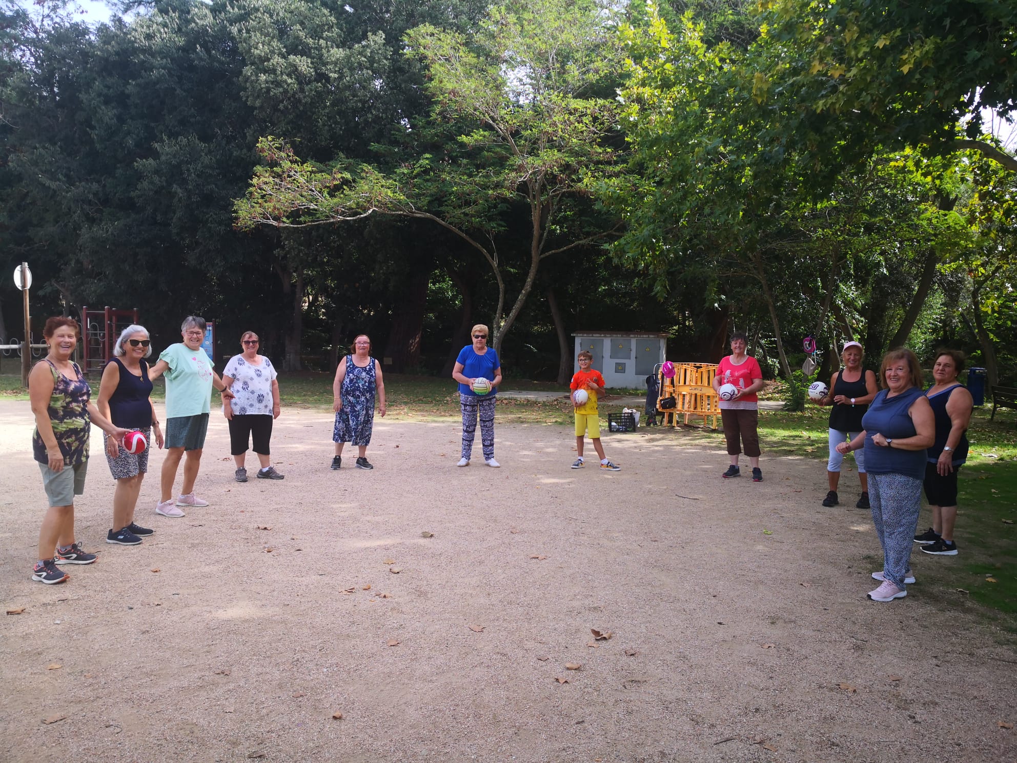 Sessions exercici físic a Tossa