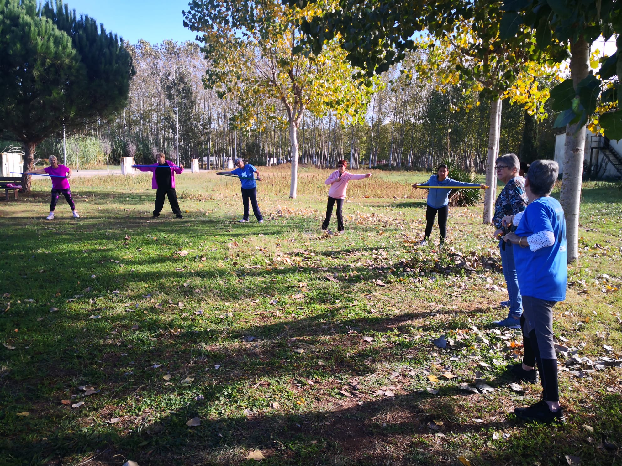 Sessions exercici físic a Riudarenes