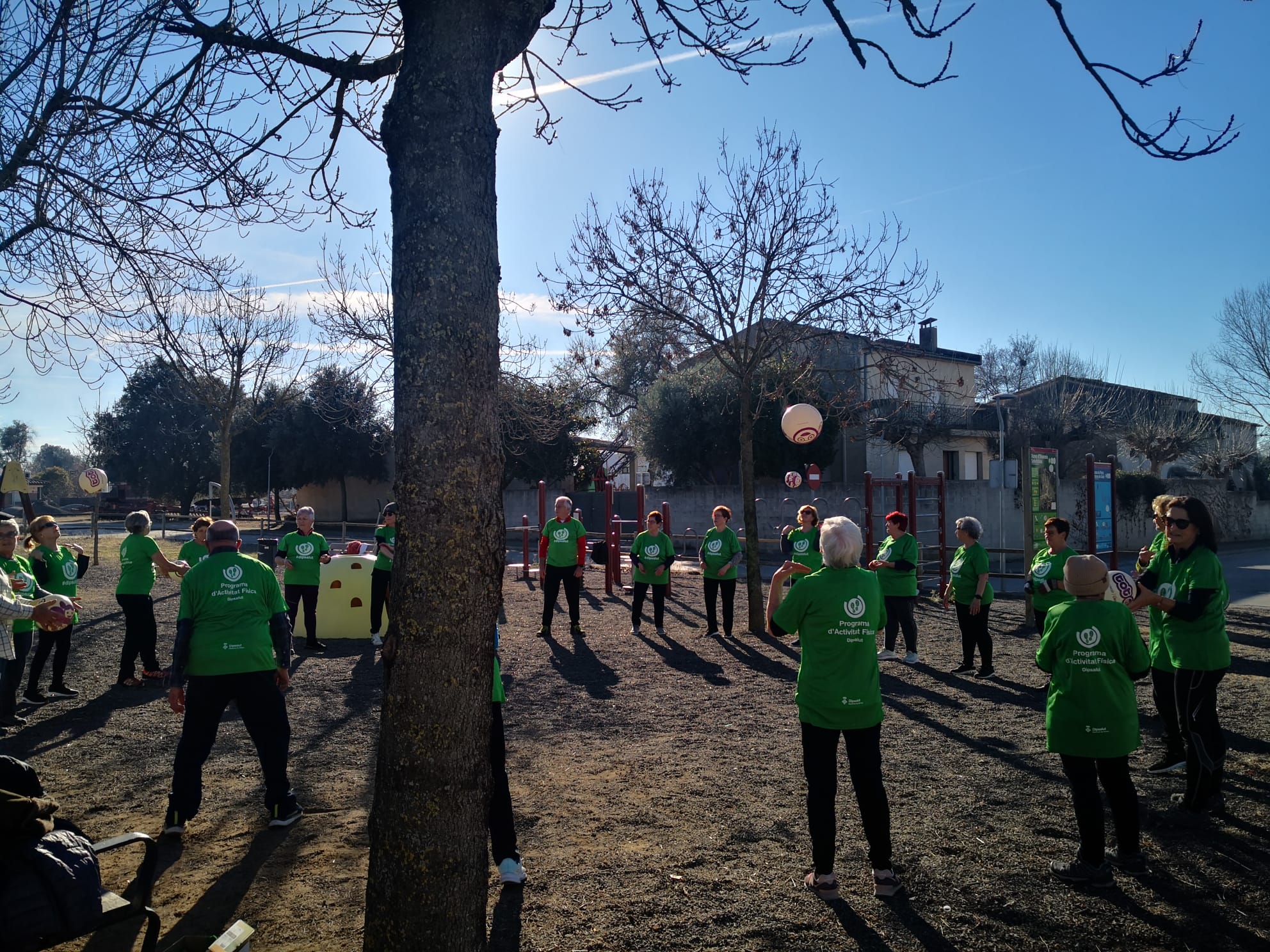 Sessions exercici físic a Vilobí