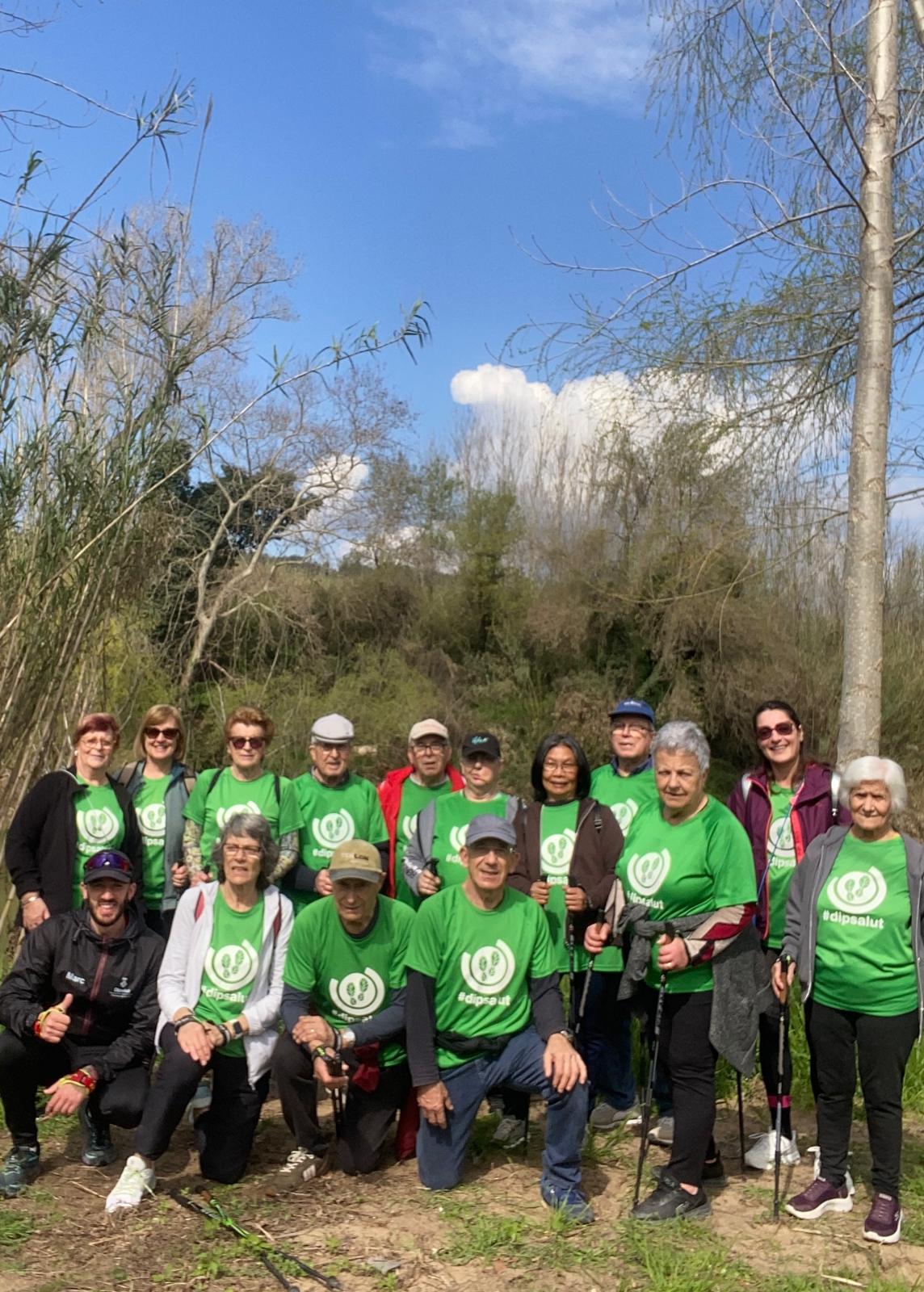 Caminada amb el grup de Pont Major a la vora del riu Ter