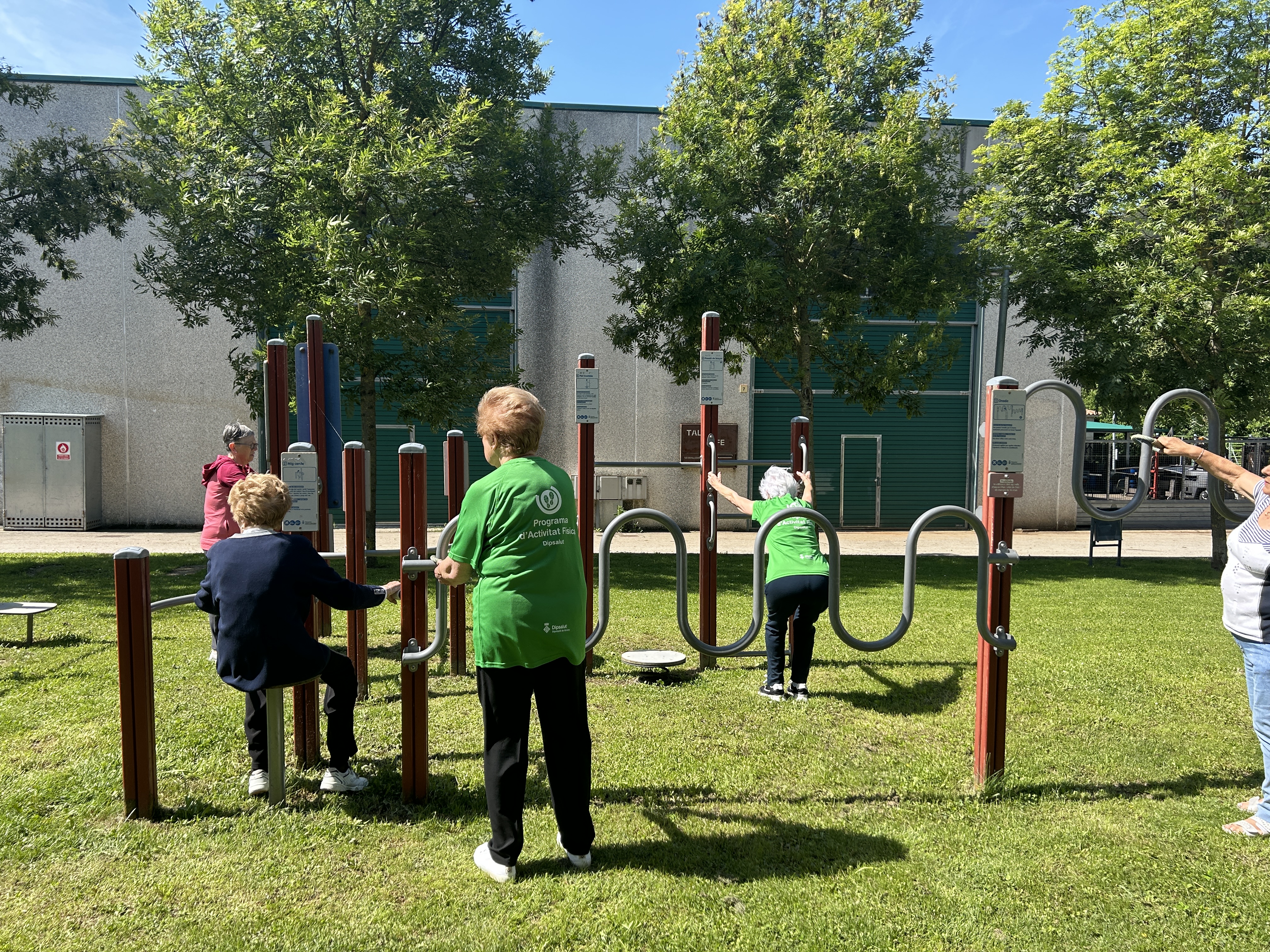 Exercici físic al Parc Urbà de Salut