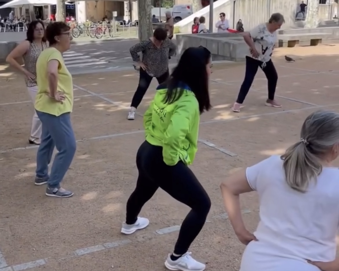 Activació del cos abans de les caminades de marxa nòrdica
