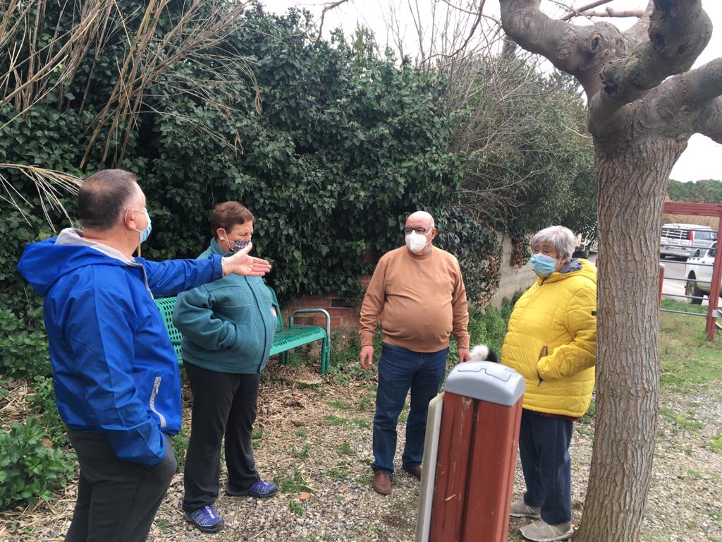 Sessió d'exercici físic a Mollet de Perelada
