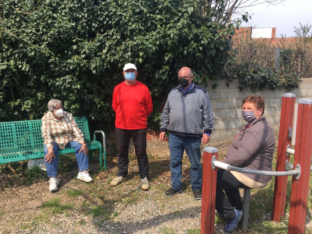 Sessió d'exercici físic a Mollet de Perelada