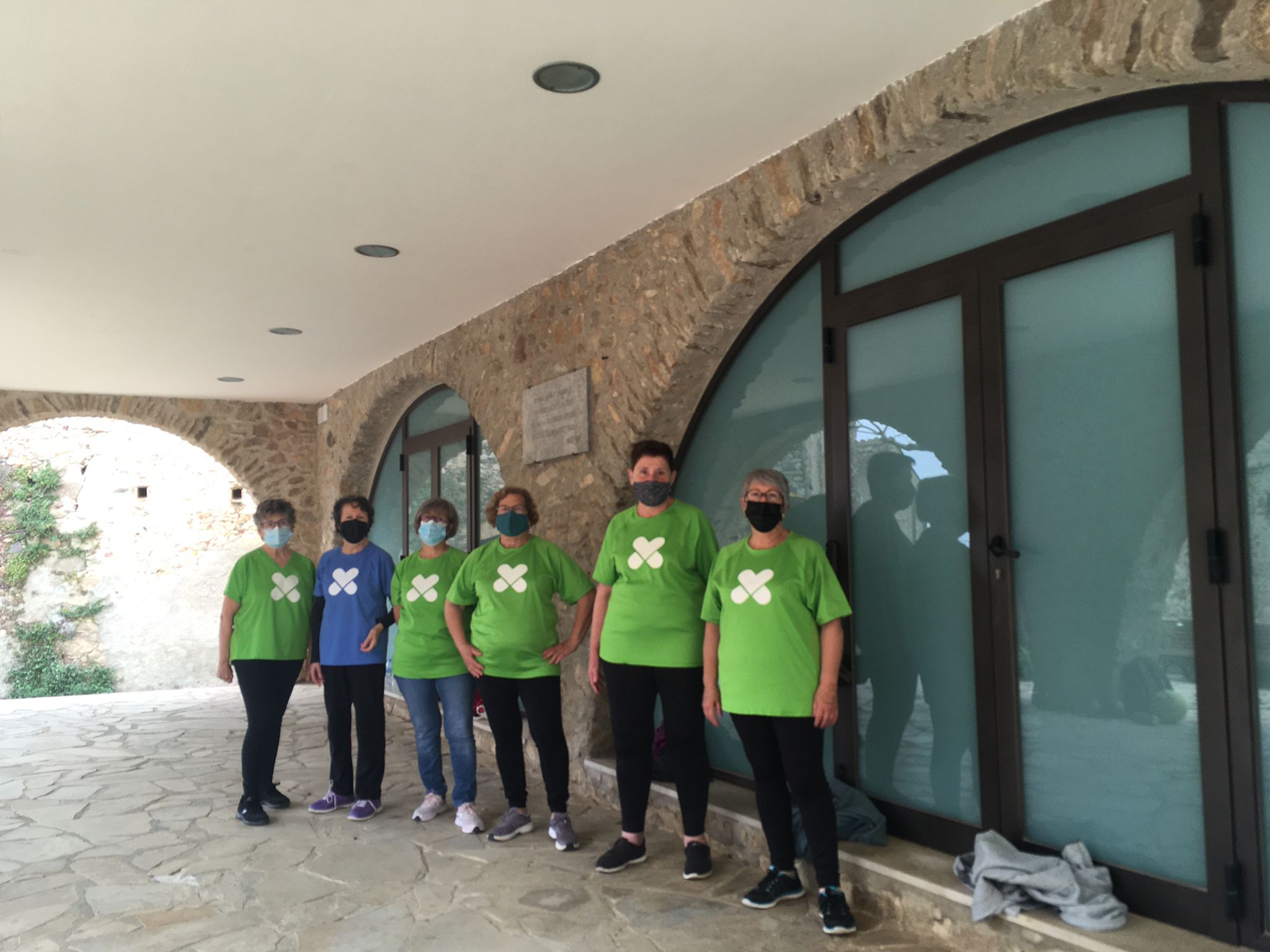 Sessió d'exercici físic a Pau
