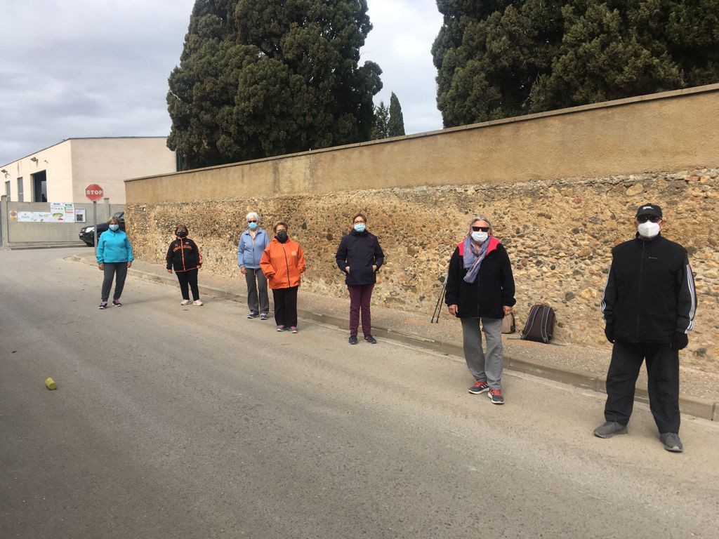 Sessió d'exercici físic a Peralada