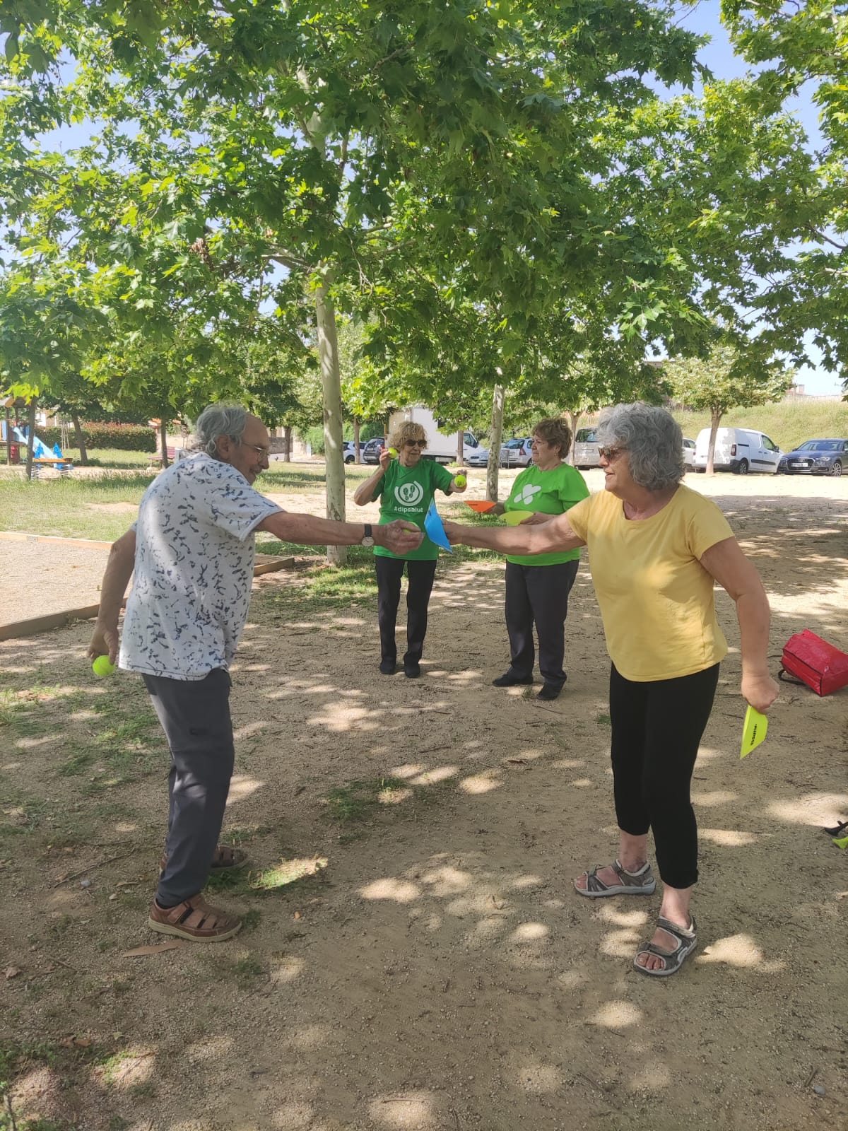 Sessió d'exercici físic a Pontós