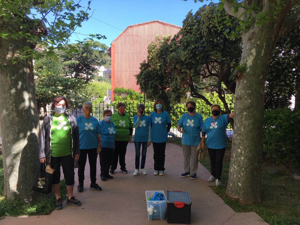 Sessió d'exercici físic a Portbou