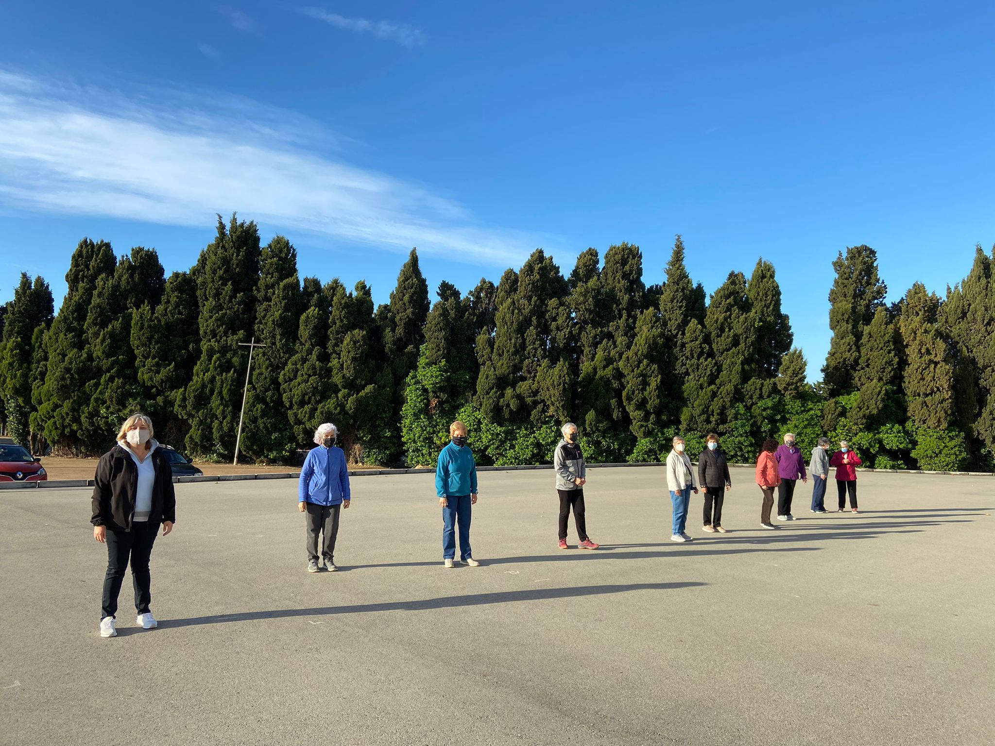 Sessió d'activitat físic a Torroella de Montgrí