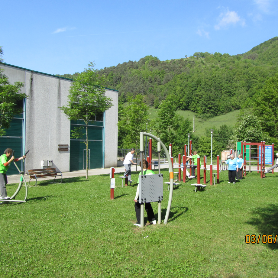 Exercici físic al Parc Urbà de Salut