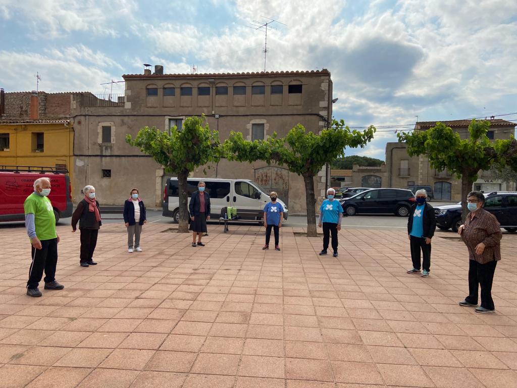 Sessió d'activitat físic a Viladamat