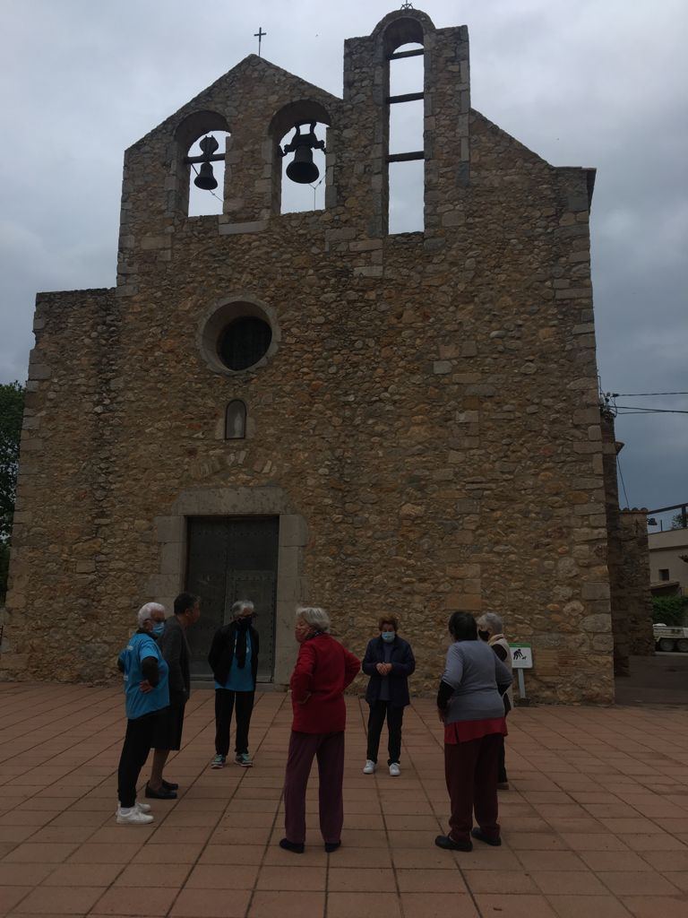 Sessió d'activitat físic a Viladamat