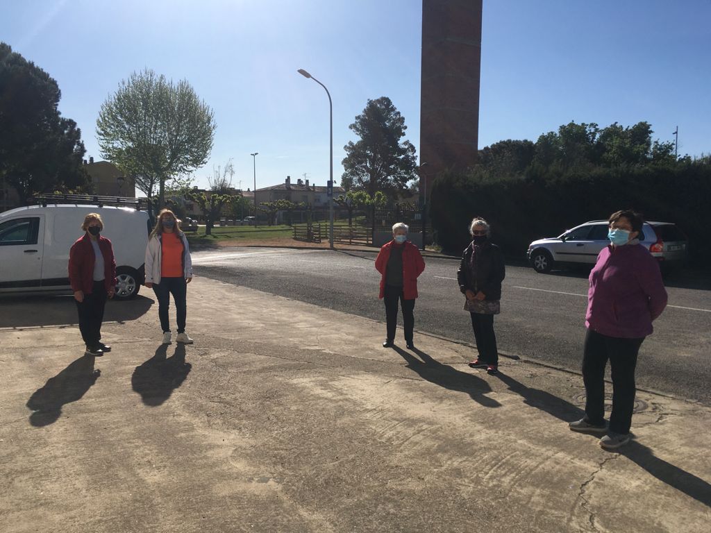 Sessió d'exercici físic a Vilamalla