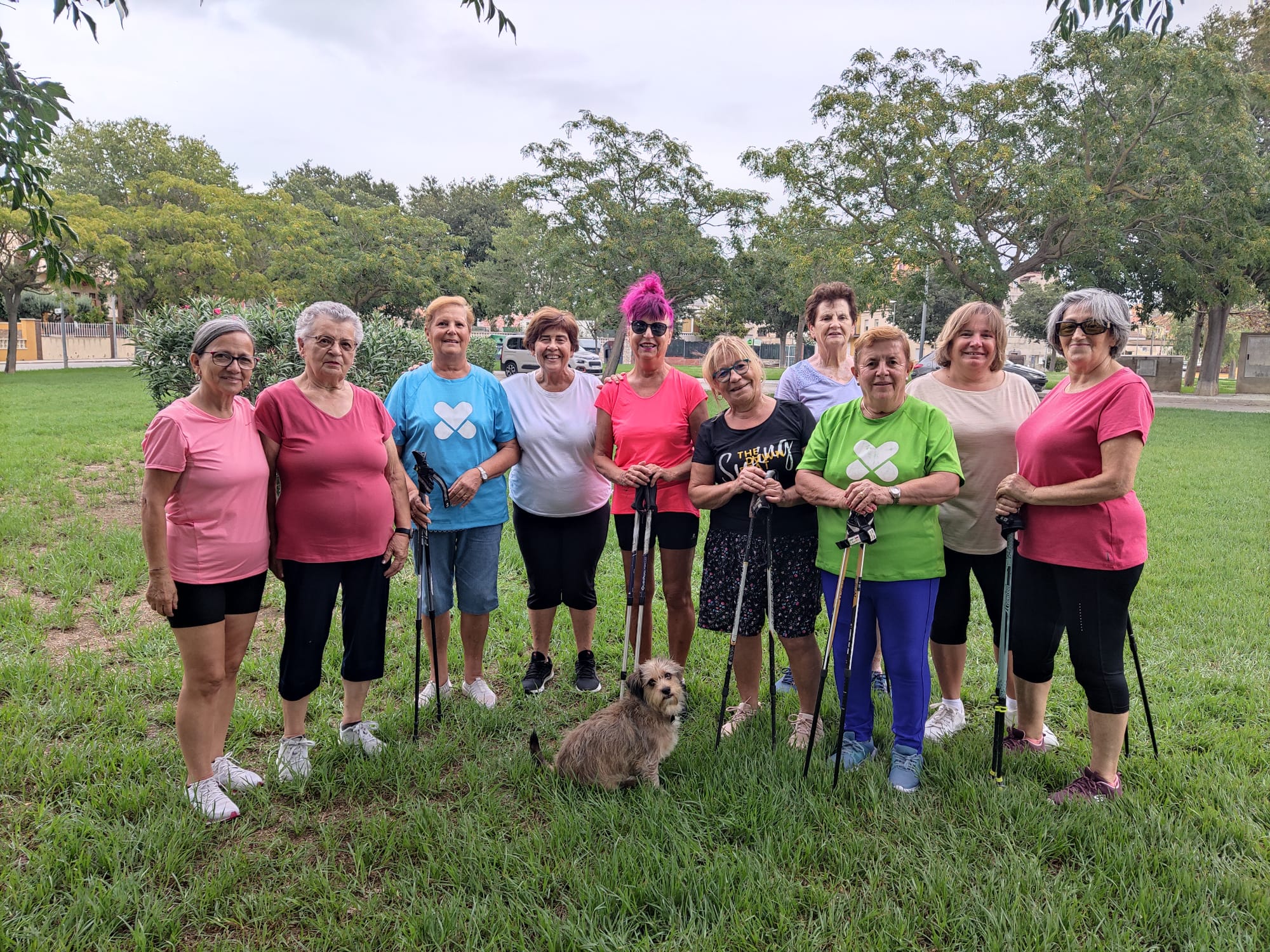 Sessió d'exercici físic a Castelló d'Empúries