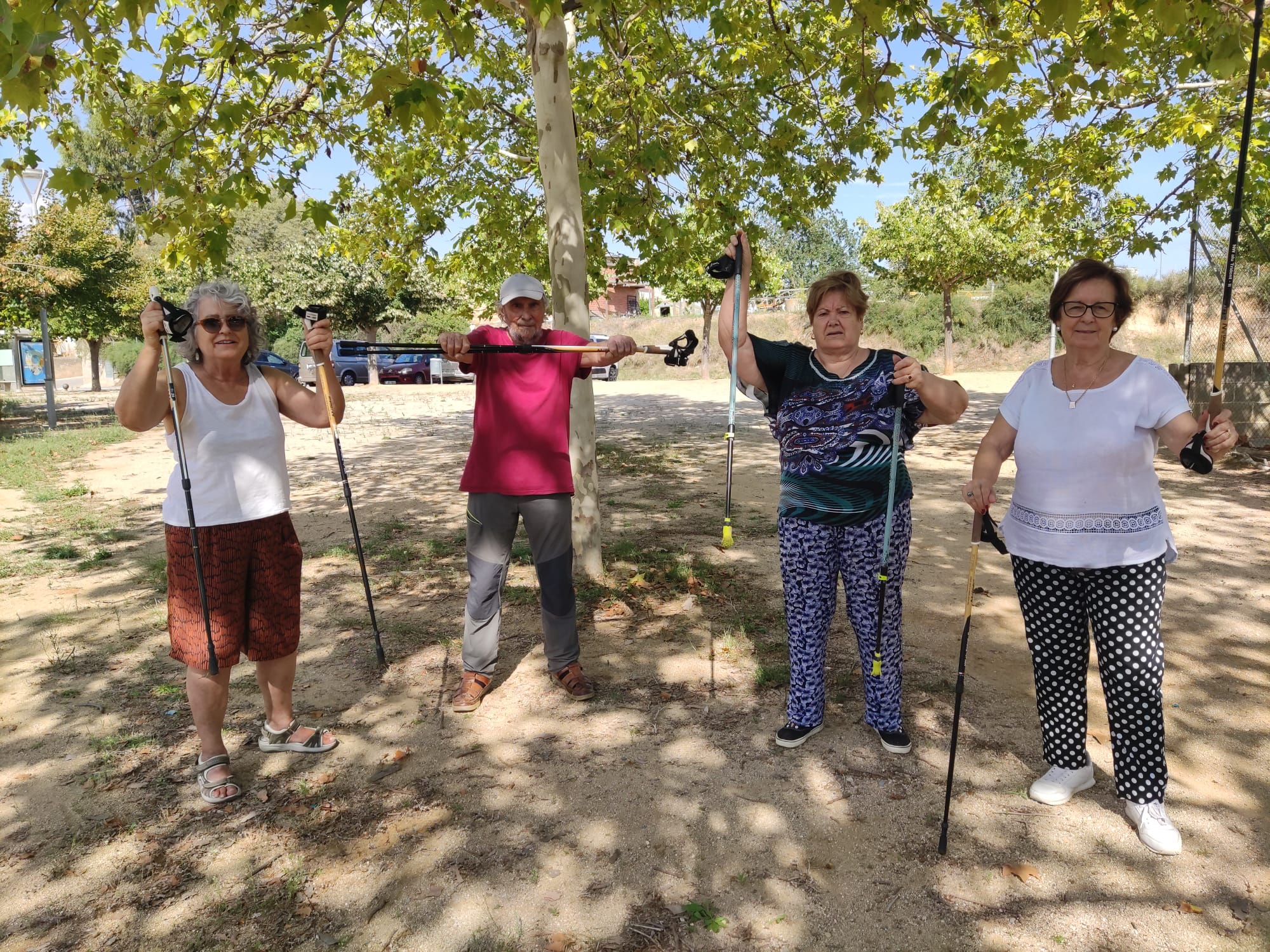 Sessió d'exercici físic a Pontós