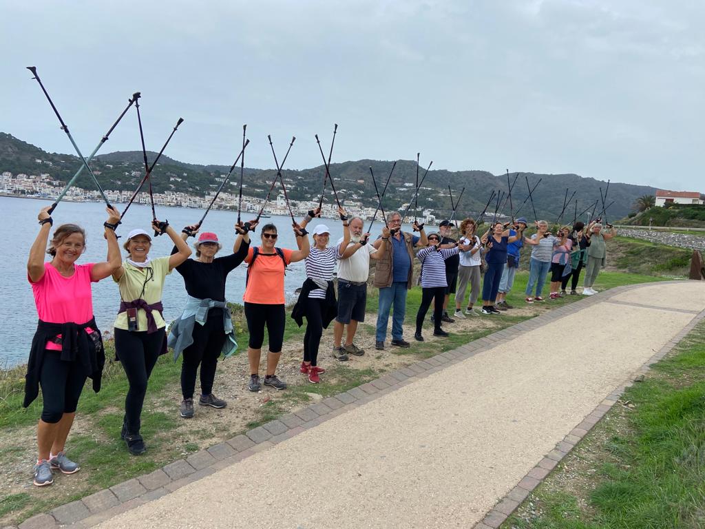 Marxa nòrdica amb el projecte Activa't a la Natura
